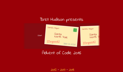 Advent of Code 2016