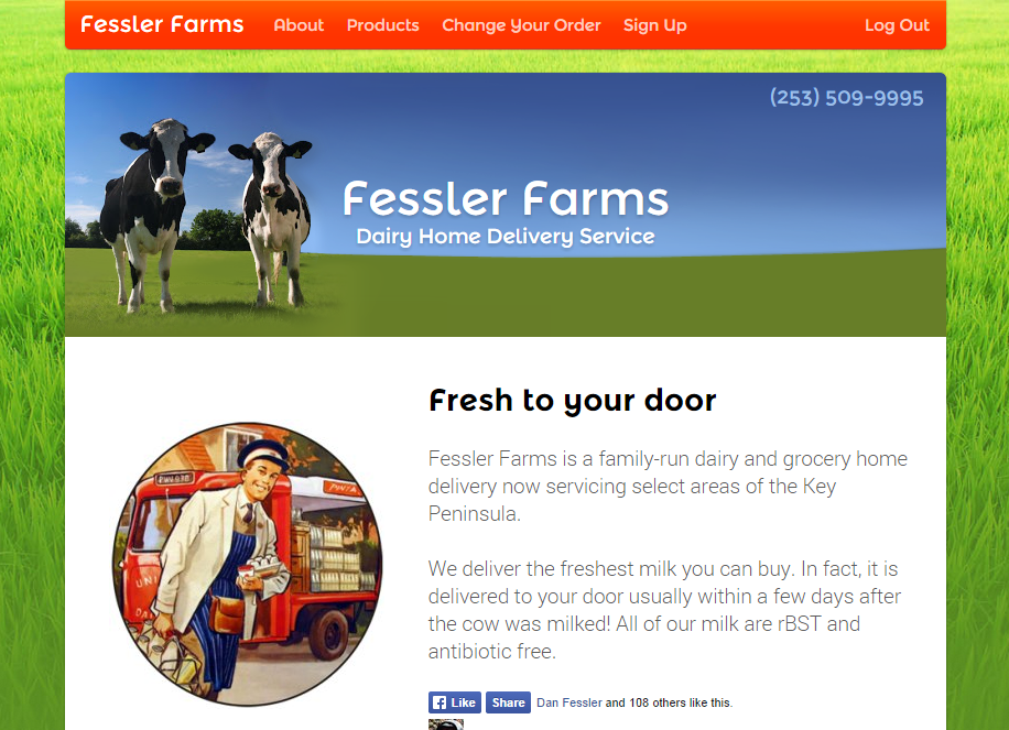 Fessler Farms Website
