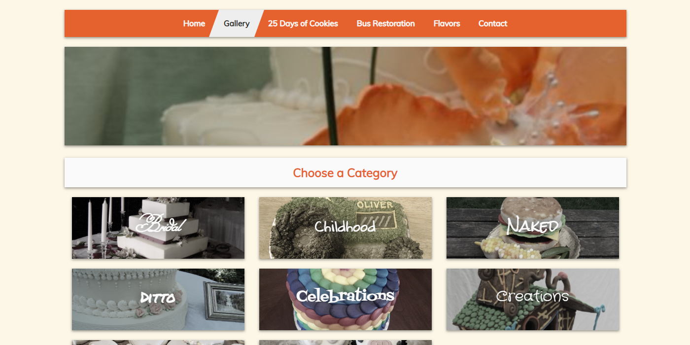 Flour Child Creations Website
